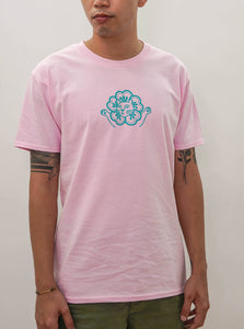 take it easy shirt in pink (front)
